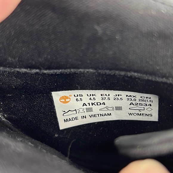 Timberland Camdale Chunky Field Boots Black Leather Lace Up - Picture 10 of 10